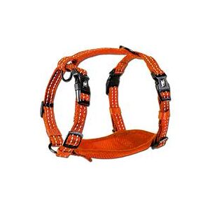 Alcott reflexní postroj pro psy, oranžový velikost M Alcott reflexní postroj pro psy, oranžový velikost M