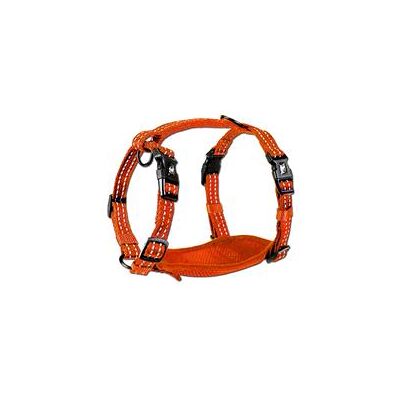 Alcott reflexní postroj pro psy, oranžový velikost M Alcott reflexní postroj pro psy, oranžový velikost M