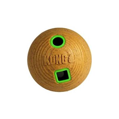 KONG Company Limited Hračka plast + guma Bamboo Feeder plnící míč KONG M KONG Company Limited Hračka plast + guma Bamboo Feeder plnící míč KONG M