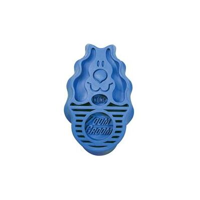 KONG Company Limited Kartáč gumový ZoomGroom modrý KONG L KONG Company Limited Kartáč gumový ZoomGroom modrý KONG L