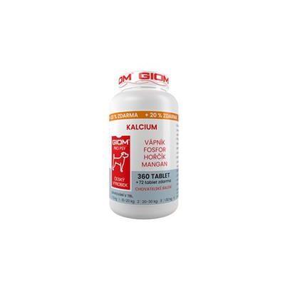 Giom pes Kalcium 360 tbl+25% zdarma Giom pes Kalcium 360 tbl+25% zdarma