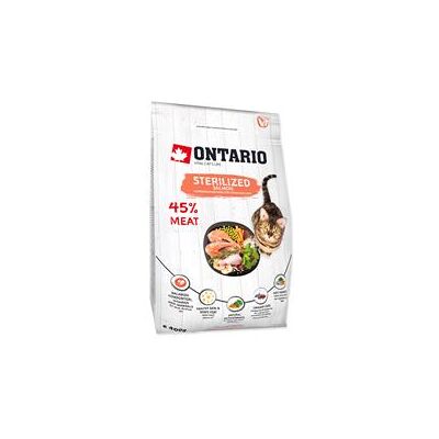 Ontario Krmivo pro sterilizované kočky losos 6,5 kg Ontario Krmivo pro sterilizované kočky losos 6,5 kg