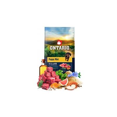Plaček Group Ontario Puppy Mini Lamb & Brown Rice 6,5kg Plaček Group Ontario Puppy Mini Lamb & Brown Rice 6,5kg