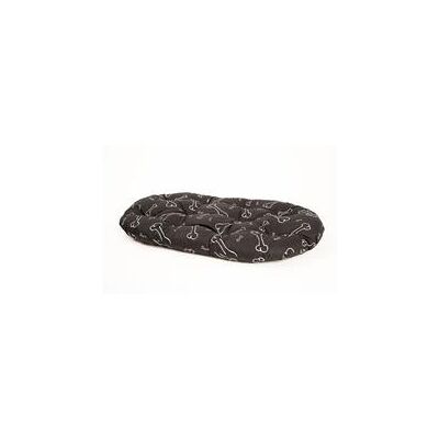Samohýl Exclusive Polštář ovál bavl. Kost černo/bílý 60 cm Samohýl Exclusive Polštář ovál bavl. Kost černo/bílý 60 cm