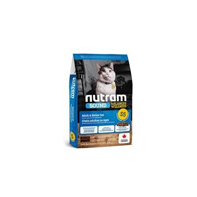 Nutram Sound Adult/Senior Cat 5,4 kg Nutram Sound Adult/Senior Cat 5,4 kg