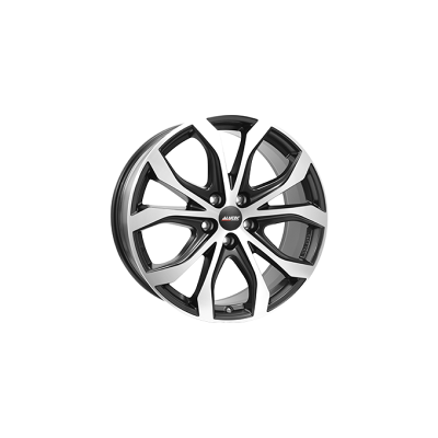 Alutec W10X 9x20 5x120 ET43 racing-schwarz frontpoliert - Kolo Alutec W10X 9x20 5x120 ET43 racing-schwarz frontpoliert - Kolo