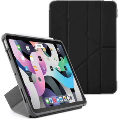 Obal na iPad Air 10.9" (2020) Pipetto Origami Shield - černý Obal na iPad Air 10.9" (2020) Pipetto Origami Shield - černý