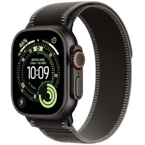 Apple Watch Ultra 3 GPS + Cellular 49mm černě titanové pouzdro s černě/ulovým trailovým tahem - S/M Apple Watch Ultra 3 GPS + Cellular 49mm černě titanové pouzdro s černě/ulovým trailovým tahem - S/M