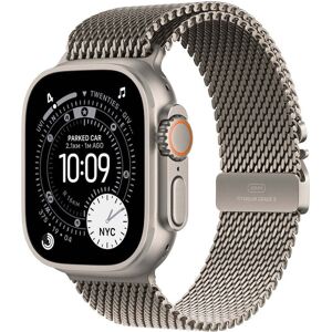 Apple Watch Ultra 3 GPS + Cellular 49mm přírodně titanové pouzdro s přírodně titanovým milánským tahem z titanu - M Apple Watch Ultra 3 GPS + Cellular 49mm přírodně titanové pouzdro s přírodně titanovým milánským tahem z titanu - M
