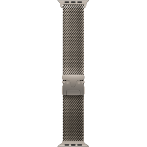 Apple Watch 44/45/46/49mm milánský tah z přírodního titanu – střední Apple Watch 44/45/46/49mm milánský tah z přírodního titanu – střední