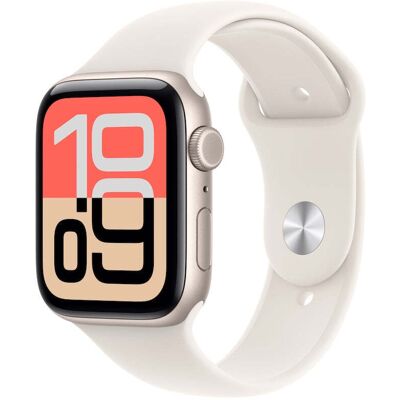 Apple Watch SE 3 GPS + Cellular 40mm hvězdně bílé hliníkové pouzdro s hvězdně bílým sportovním řemínkem - S/M Apple Watch SE 3 GPS + Cellular 40mm hvězdně bílé hliníkové pouzdro s hvězdně bílým sportovním řemínkem - S/M
