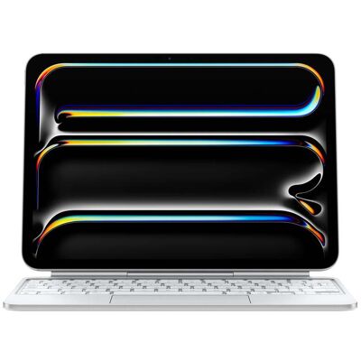 Apple Magic Keyboard k 11palcovému iPadu Pro (M4) – český – bílý Apple Magic Keyboard k 11palcovému iPadu Pro (M4) – český – bílý