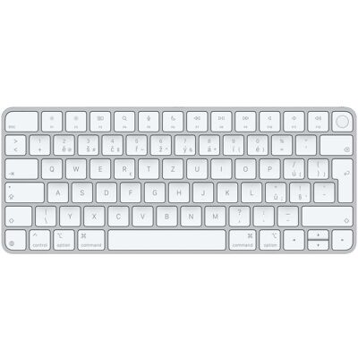 Magická klávesnice Apple s Touch ID - Bezdrátové Bluetooth - Bílá Magická klávesnice Apple s Touch ID - Bezdrátové Bluetooth - Bílá