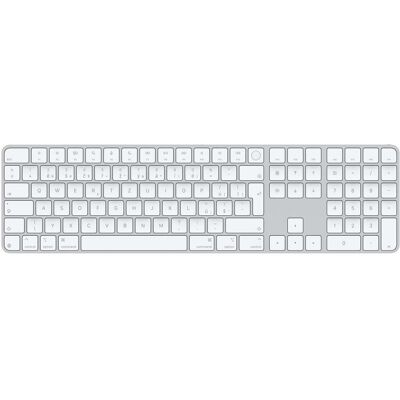 Apple Magic Keyboard s Touch ID a číselnou klávesnicí pro Macy s čipem Apple – český – bílé klávesy Apple Magic Keyboard s Touch ID a číselnou klávesnicí pro Macy s čipem Apple – český – bílé klávesy