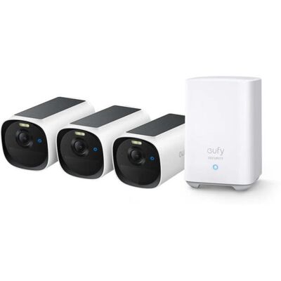 Sada 3 kamer eufyCam E40 - Venkovní bezpečnostní kamera - 2K Sada 3 kamer eufyCam E40 - Venkovní bezpečnostní kamera - 2K