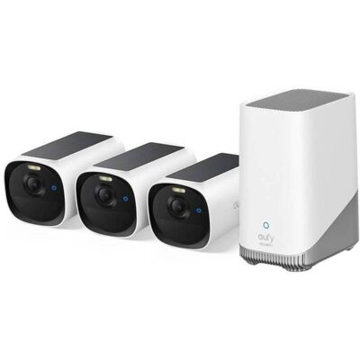 Sada 3 kamer Eufy E40 - Bezpečnostní systém 2K QHD - Noční barva & AI Sada 3 kamer Eufy E40 - Bezpečnostní systém 2K QHD - Noční barva & AI