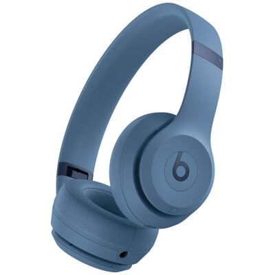 Apple Bezdrátová sluchátka Beats Solo 4 – břidlicově modrá Apple Bezdrátová sluchátka Beats Solo 4 – břidlicově modrá