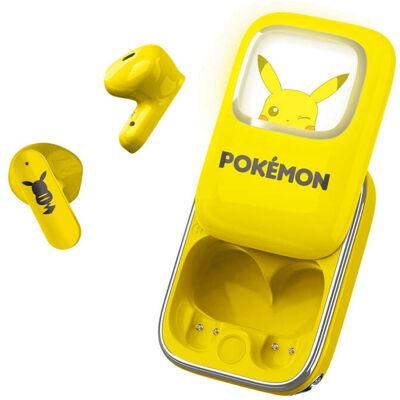 Dětská bezdrátová sluchátka OTL TWS Slide Pokémon Pikachu Dětská bezdrátová sluchátka OTL TWS Slide Pokémon Pikachu