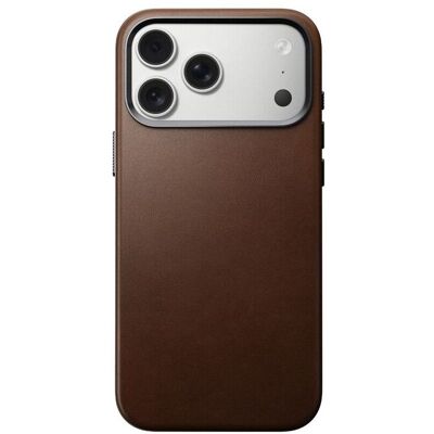 Kryt pro iPhone 17 Pro Max Nomad Traditional Leather Case - hnědý Kryt pro iPhone 17 Pro Max Nomad Traditional Leather Case - hnědý