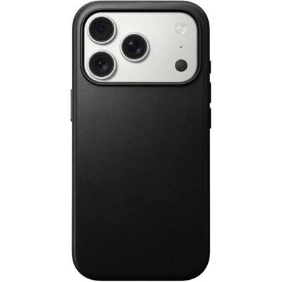 Kryt pro iPhone 17 Pro Nomad Modern Leather Case - černý Kryt pro iPhone 17 Pro Nomad Modern Leather Case - černý