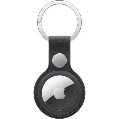 Apple klíčenka z tkaniny FineWoven na AirTag - černá Apple klíčenka z tkaniny FineWoven na AirTag - černá