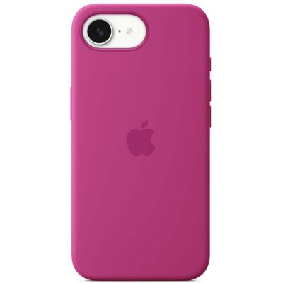 Apple silikonový kryt na iPhone 16e – fuchsiový Apple silikonový kryt na iPhone 16e – fuchsiový