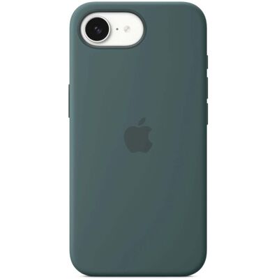 Apple silikonový kryt na iPhone 16e – jezerně zelený Apple silikonový kryt na iPhone 16e – jezerně zelený