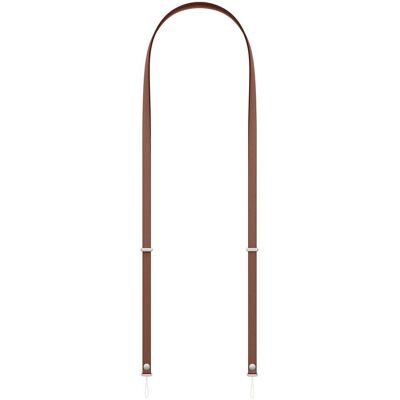 Crossbody popruh Apple - siensky hnědý Crossbody popruh Apple - siensky hnědý