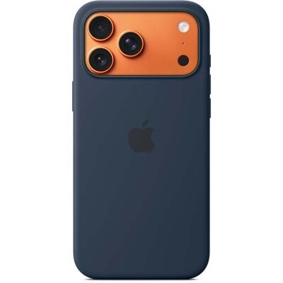 Silikonový kryt na iPhone 17 Pro Max Apple s MagSafe - temně inkoustový Silikonový kryt na iPhone 17 Pro Max Apple s MagSafe - temně inkoustový