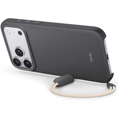 Kryt se stojánkem pro iPhone 17 Pro Max Beats s MagSafe a ovladačem fotoaparátu - granitově šedý Kryt se stojánkem pro iPhone 17 Pro Max Beats s MagSafe a ovladačem fotoaparátu - granitově šedý