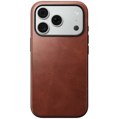 Kožený kryt pro iPhone 18 Pro/17 Pro Nomad Modern Leather Case Horween - olde dublin (tmavě hnědá) Kožený kryt pro iPhone 18 Pro/17 Pro Nomad Modern Leather Case Horween - olde dublin (tmavě hnědá)