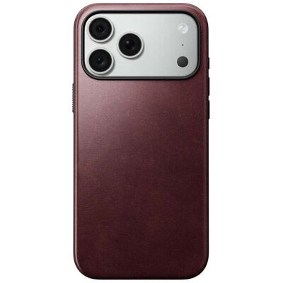 Kožený kryt pro iPhone 18 Pro Max/17 Pro Max Nomad Modern Leather Case Horween - burgundy (vínová) Kožený kryt pro iPhone 18 Pro Max/17 Pro Max Nomad Modern Leather Case Horween - burgundy (vínová)