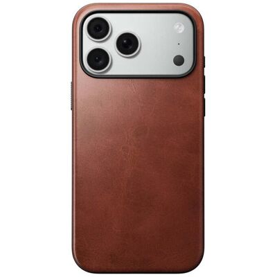 Kožený kryt pro iPhone 18 Pro Max/17 Pro Max Nomad Modern Leather Case Horween - olde dublin (tmavě hnědá) Kožený kryt pro iPhone 18 Pro Max/17 Pro Max Nomad Modern Leather Case Horween - olde dublin (tmavě hnědá)