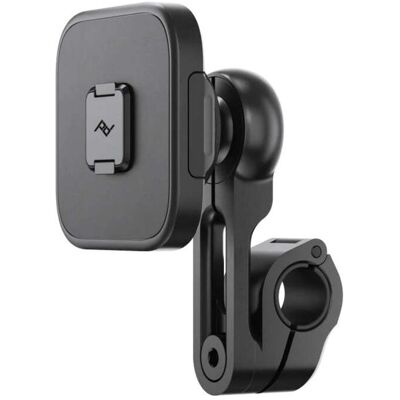 Držák s pojistkou na zrcátka a nabíjením Peak Design Mobile Motorcycle Mirror Mount - černý Držák s pojistkou na zrcátka a nabíjením Peak Design Mobile Motorcycle Mirror Mount - černý