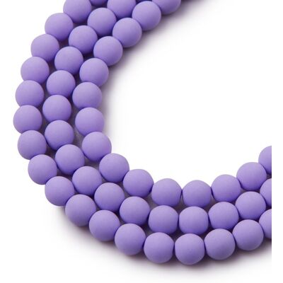 Estrela České mačkané korálky Estrela BONDELI 6 mm soft violet - 300 ks Estrela České mačkané korálky Estrela BONDELI 6 mm soft violet - 300 ks