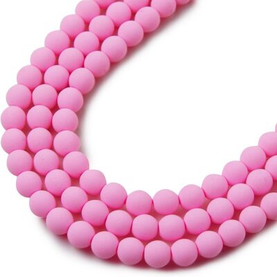 Estrela České mačkané korálky Estrela BONDELI 4 mm soft pink - 450 ks Estrela České mačkané korálky Estrela BONDELI 4 mm soft pink - 450 ks