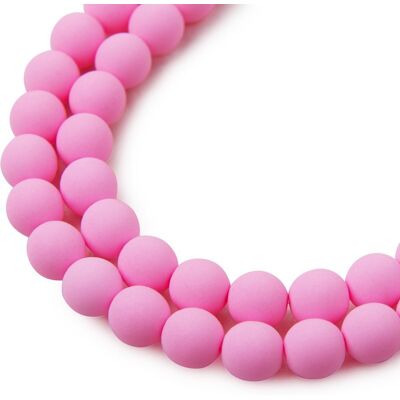 Estrela České mačkané korálky Estrela BONDELI 8 mm soft pink - 220 ks Estrela České mačkané korálky Estrela BONDELI 8 mm soft pink - 220 ks