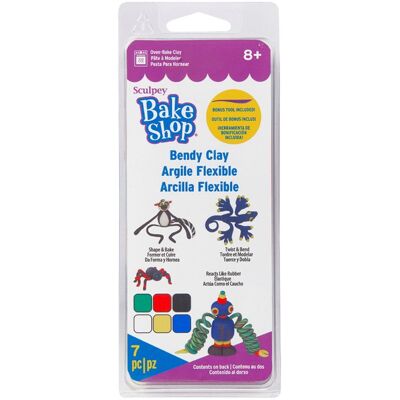 Sculpey Bake&Bend pružná hmota malé balení - 3 ks Sculpey Bake&Bend pružná hmota malé balení - 3 ks