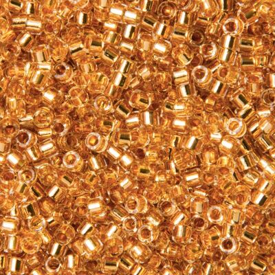 Miyuki Rokajlové korálky - Miyuki Delica 11/0 (DB-033-50) Lined Gold 24K - 10 g Miyuki Rokajlové korálky - Miyuki Delica 11/0 (DB-033-50) Lined Gold 24K - 10 g