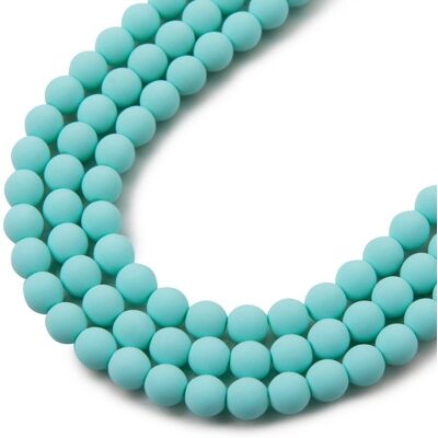 Estrela České mačkané korálky Estrela BONDELI 4 mm soft mint - 450 ks Estrela České mačkané korálky Estrela BONDELI 4 mm soft mint - 450 ks
