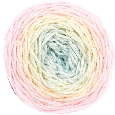 Rico Design Háčkovací příze Ricorumi Spin Spin odstín 017 pastelová duha - 3 ks Rico Design Háčkovací příze Ricorumi Spin Spin odstín 017 pastelová duha - 3 ks