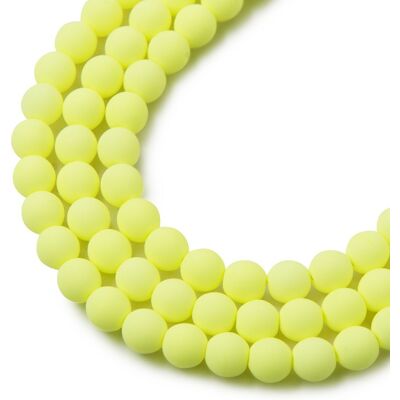 Estrela České mačkané korálky Estrela BONDELI 6 mm soft yellow - 300 ks Estrela České mačkané korálky Estrela BONDELI 6 mm soft yellow - 300 ks