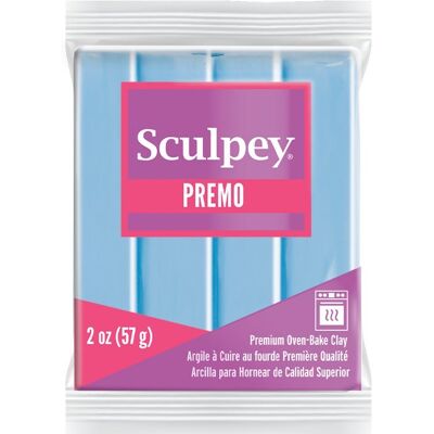 Sculpey PREMO Pale Blue světle modrá - 5 ks - 5 ks Sculpey PREMO Pale Blue světle modrá - 5 ks - 5 ks