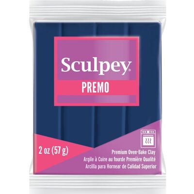 Sculpey PREMO Navy námořnická modrá - 5 ks - 5 ks Sculpey PREMO Navy námořnická modrá - 5 ks - 5 ks
