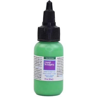 Sculpey tekutá polymerová hmota 30ml Green zelená - 5 ks - 5 ks Sculpey tekutá polymerová hmota 30ml Green zelená - 5 ks - 5 ks