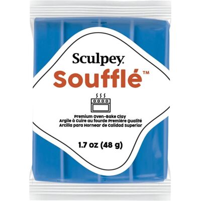 Sculpey Soufflé Cobalt kobaltově modrá - 5 ks Sculpey Soufflé Cobalt kobaltově modrá - 5 ks