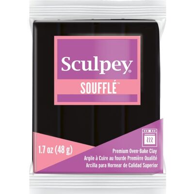 Sculpey SOUFFLÉ Poppy Seed černá - 5 ks - 5 ks Sculpey SOUFFLÉ Poppy Seed černá - 5 ks - 5 ks