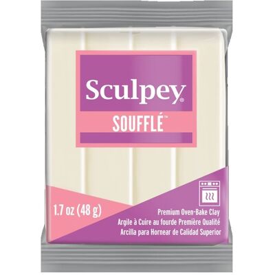 Sculpey SOUFFLÉ Ivory slonová kost - 5 ks - 5 ks Sculpey SOUFFLÉ Ivory slonová kost - 5 ks - 5 ks