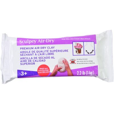 Sculpey samotvrdnoucí hmota bílá - 3 ks Sculpey samotvrdnoucí hmota bílá - 3 ks