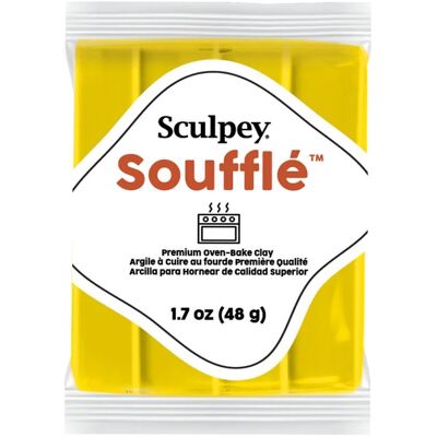 Sculpey Soufflé Cad Yellow kadmiově žlutá - 5 ks Sculpey Soufflé Cad Yellow kadmiově žlutá - 5 ks